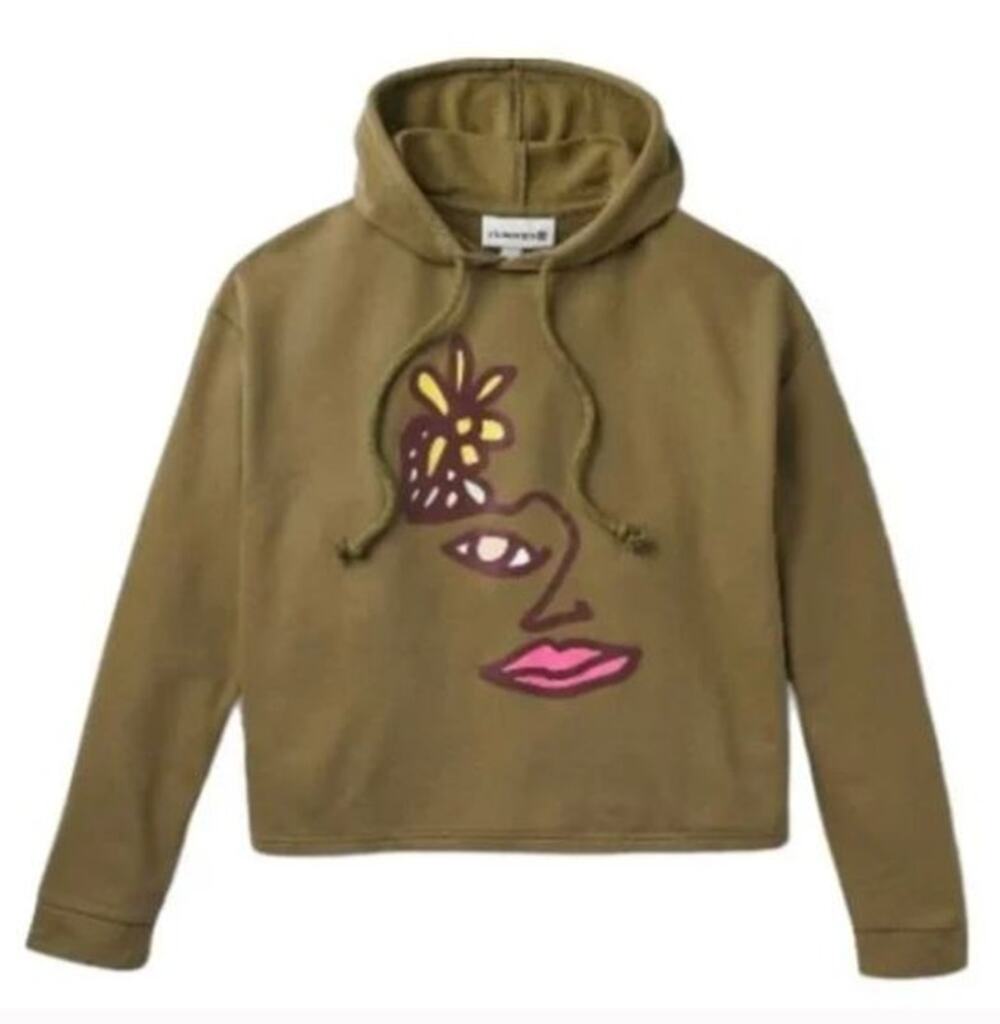 New Pride by Target Hooded Green Face Sweatshirt XXL